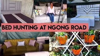 Bed Hunting at Ngong road & Other furnitures ||Decor items at Ngong road Part 1