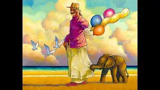 DADDY GOD & BABY ELEPHANT