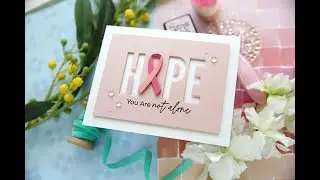 Check Out This Creative Use of the Dimensional Awareness Ribbon &mdash; Unique Triple-Layer Design!