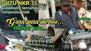 Gara gara hal kecil ISUZU NKR 71 ini harus bongkar ( Perbaikan )