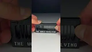 3D Printed Deltarune The World Revolving Video Game Fidget