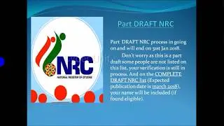 NRC process , National Register of Citizenship , Assam