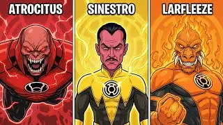 Every Lantern Corps Power Level Explained (DC)