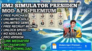 GAME EM2 SIMULATOR PRESIDEN MOD APK PREMIUM | NO PASSWORD & FREE DOWNLOAD