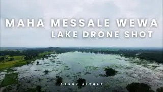 Breathtaking Lake View | Maha Messele Wewa | Peaceful Nature Drone Video 