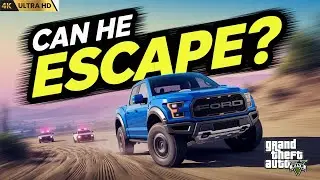 Ford Raptor vs Police &ndash; Epic Hill Climb & Drift Escape in GTA 5!