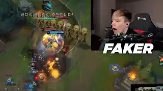 LS Reacts to Fakers Clean Azir play