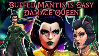 *New* Mantis After Buff is Easy Damage Queen | Marvel Contest of Champions | MCOC | July 2023