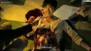 Our First Meet W two worlds episode 1 complete Behind the scenes, Lee Jong Suk and han hyo joo