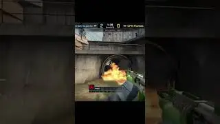 Hobbit Overpass Short Pipe Flash CS:GO #Shorts
