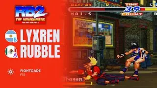 FIghtcade - Real Bout Fatal Fury 2: The Newcomers - lyxren vs Rubble