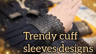 Latest Sleeves Cuff Design | Easy & Perfect Finish