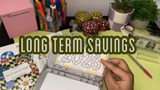 How To Save For LONG TERM Goals On A Low Budget | Savings Challenges #save #money 