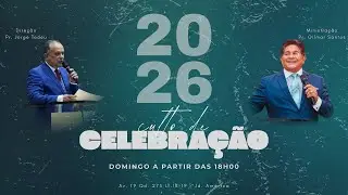 Culto de Celebra&ccedil;&atilde;o | Pr. Gilmar Santos |  JESUS CURA A MULHER: DE MENINA A ADULTA.