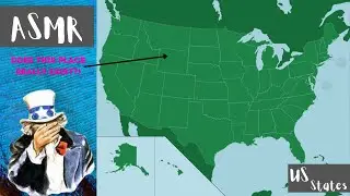 ASMR - US State Maps for Sleep