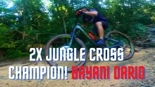 Chasing a 2x Jungle Cross Champion Bayani Dario | My First Trail Ride Accident | GoPro Hero 9
