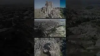 Город-крепость Учхисар #dji  #drone #dronestagram #shorts