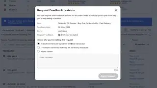 How to Request Feedback Revision on Ebay | Remove Negative Feedback