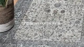 Introducing the Premium Rug Collection- Power-Loom Rugs | VRM6-IVORY_GRAY