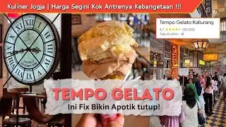 Harga Segini Antrenya Kebangetaan - Tempo Gelato Jogja | Rekomendasi Wisata Kuliner Yogyakarta
