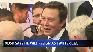 Elon Musk says he'll resign as Twitter CEO when he can find a replacement