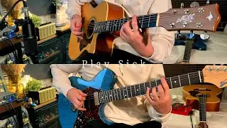 ヨルシカ ／ プレイシック　ギター弾いてみた  Yorushika - Play Sick Guitar Cover