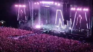 Depeche Mode live in Bucharest. Grand Finale. Personal Jesus. July 2023. Huge crowd