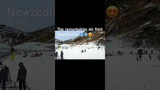 The remarkables ski field Newzealand😍 #travel #scenicjourney #newzealand