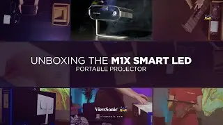 Unboxing the M1X Smart LED Portable Projector