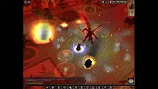 Neverwinter nights - Sorcerer/Red Dragon Disciple VS Mephistopheles + ending