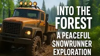 Into the Forest &ndash; A Peaceful SnowRunner Exploration