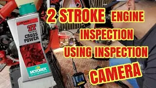 2 STROKE ENGINE INSPECTION USING STANLEY INSPECTION CAMERA  - DIESELDART MOTOXSHOP