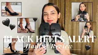New Black Heels Alert: Haul & Review | ❤️ |