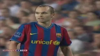 Andres Iniesta - Back from Injury - 09/10 - By Sjurinho