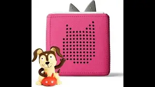 Toniebox Screen-Free Audio Player for Kids w/ Playtime Puppy - Pink