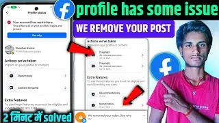 we removed your video facebook | facebook strike kaise hataye ✅| copyright we've removed your video