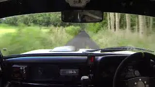 Loughgall Country Park Rally 2022 SS6 John Devlin & John McCarthy Ford Escort Mk2 2.0 16V