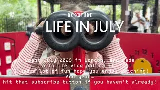 【Vlog:July 2025】 LONDON with Sukako💛後半／スーパーでお土産探しも