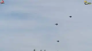Triple F-16 Flight JetPower 2025 - Saturday