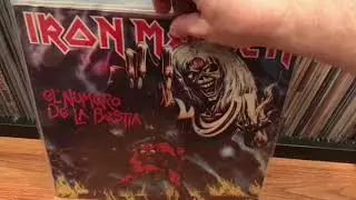 Iron Maiden vinyl record collection part 1