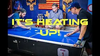 Professional Air Hockey players - Round 3 - Carter Cup 2022 - Team Air Hockey World Championship