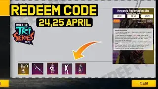 Tri Series Grand Final Redeem Code free fire  | Free Fire Tri Series Redeem Code 25 April