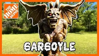 Home Depot Halloween 2025 Gargoyle Prop UNBOXING/SETUP/REVIEW