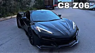 POV: C8 Corvette Z06 Cutting Up in Miami Rush Hour Traffic!