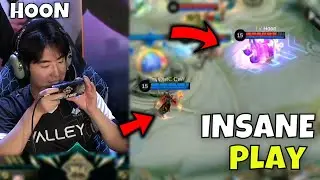 THIS PLAY BY HOON GAVE THE VALLEY FIRST WIN AGAINST ONIC ID | MLBB M4.
