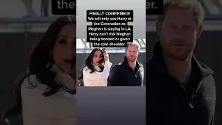 #shorts Meghan skipping Coronation because of fear of being booed #meghanmarkle #kingcharles