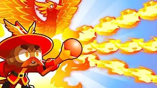 The New TRIPLE Flame Wizard Is Amazing! (Bloons TD 6)