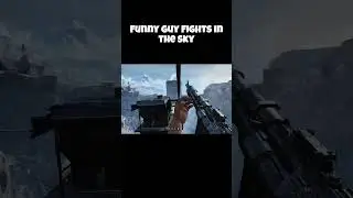 Funny Guy Fights in the SKY #wolfensteintheoldblood #gaming #bethesda  #gameplay  #lifeisbutadream