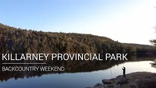 Killarney  |  La Cloche-Silhouette Trail  [Cave Lake]   Backcountry Camp  |  April 2022