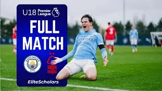 Full Match Man City vs Nottingham Forest | U18 Premier League | 29/11/25